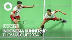 Kalah dari China, Indonesia Jadi Runner-Up Thomas Cup 2024