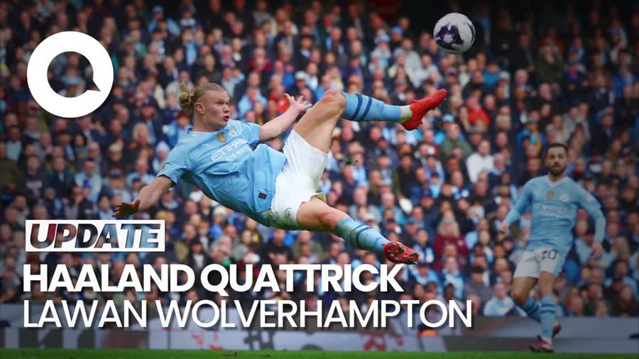 Haaland Menggila, Man City Pepet Terus Arsenal