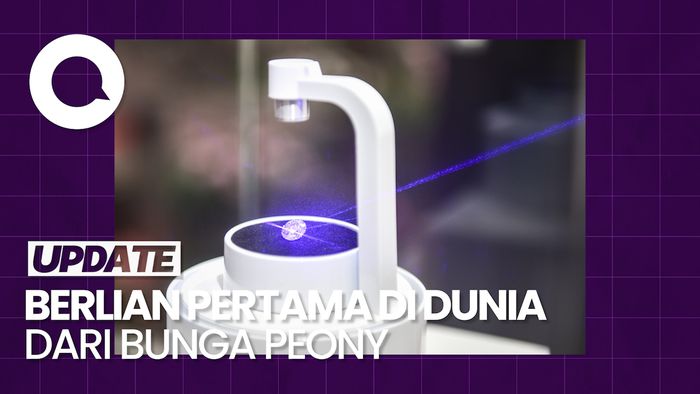 Visual Berlian Pertama di Dunia yang Terbuat dari Bunga Peony