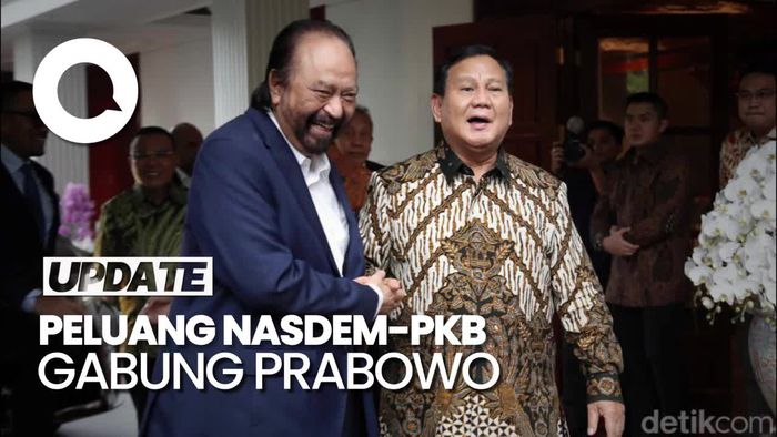 Kata Gerindra soal Peluang Kader NasDem-PKB Jadi Menteri