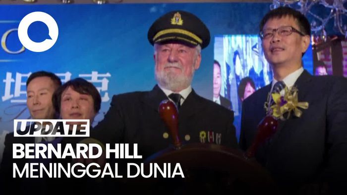 Aktor Titanic dan Lord of the Rings Bernard Hill Meninggal Dunia