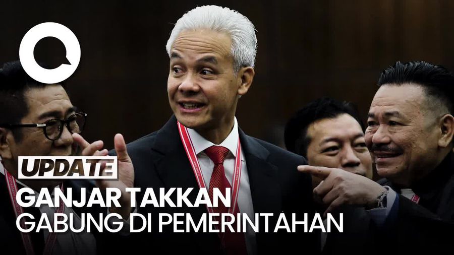 Ganjar: Saya Tidak Akan Bergabung di Pemerintahan Ini