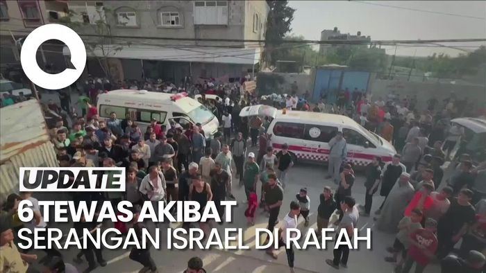 Serangan Udara Israel Hantam Rumah di Rafah: 6 Tewas