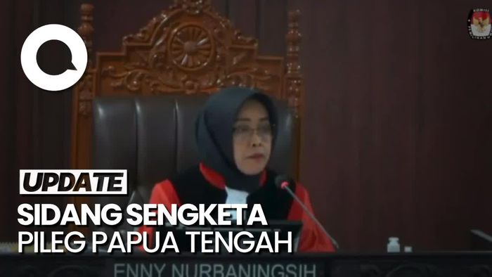 Hakim MK Pertanyakan KPU yang Tak Bawa Hasil Noken Pileg Papua Tengah