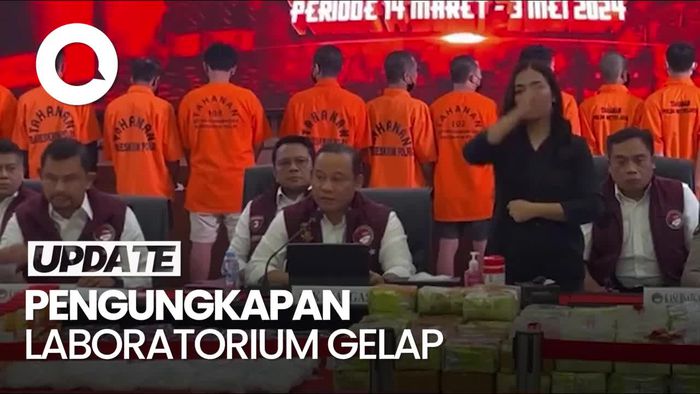 Polisi Bongkar Sejumlah Laboratorium yang Produksi Narkotika di Indonesia