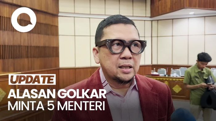 Alasan Golkar Minta Jatah 5 Posisi Menteri Kabinet Prabowo