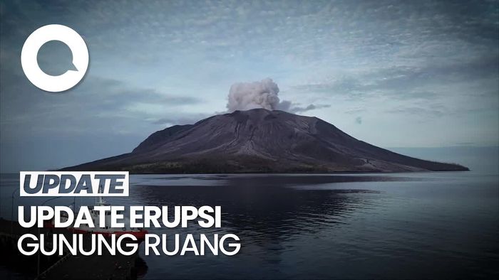 BNPB: Gunung Ruang Lebih Stabil, Sudah Tak Mengeluarkan Abu Vulkanik