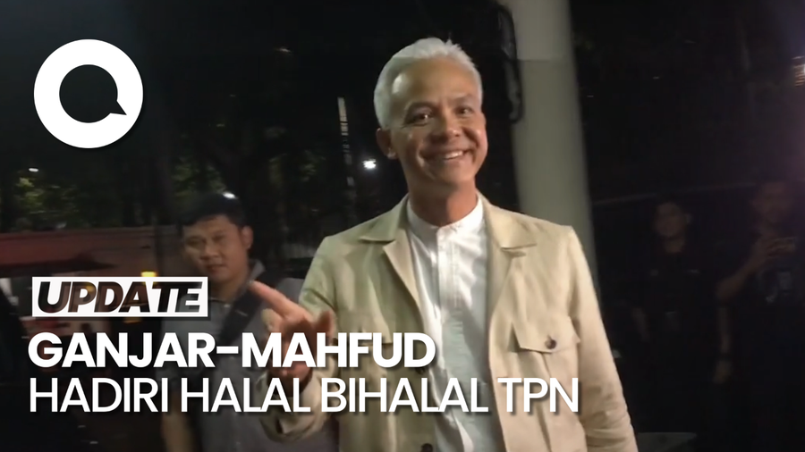 Ganjar-Mahfud Hadiri Halal Bihalal TPN