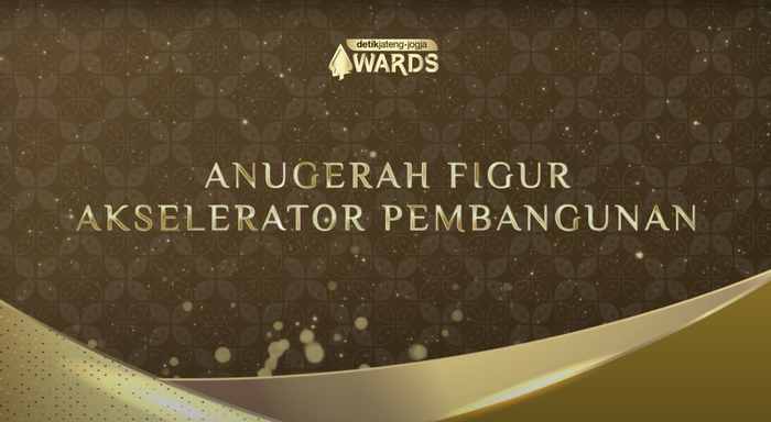 Anugerah Figur Akselerator Pembangunan detikjateng-jogja Awards 2024