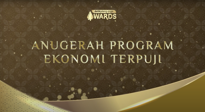 Anugerah Program Ekonomi Terpuji detikjateng-jogja Awards 2024