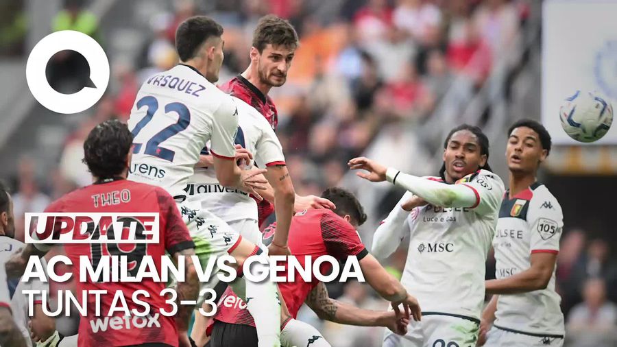 AC Milan Ditahan Imbang Genoa 3-3