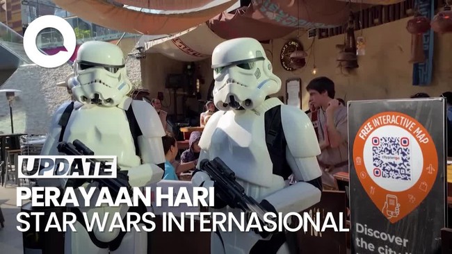 Momen Warga Chili Rayakan Hari Star Wars Internasional