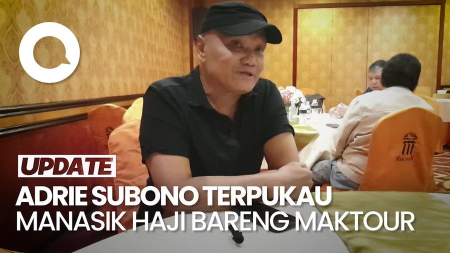 Saat Adrie Subono Terpukau Ikuti Manasik Haji Bareng Maktour