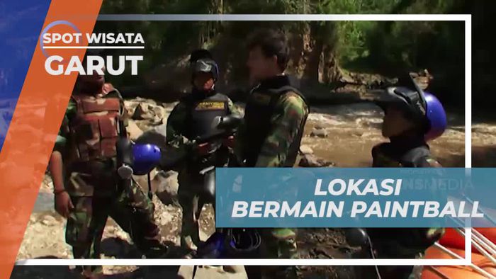 Sungai, Arena Bermain Paintball Seru dan Menantang di Garut