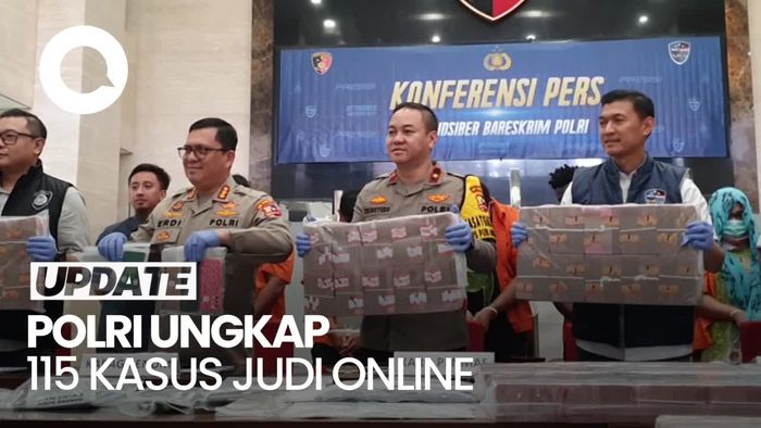Polri Tangkap 142 Tersangka Judi Online Sejak 23 April-6 Mei 2024 