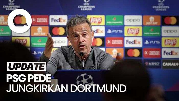 PSG VS Dortmund, Enrique: Kami Akan Menang