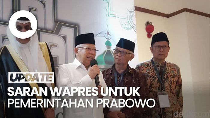 Wapres Maruf Sarankan Pemerintahan Prabowo Harus Diisi oleh Profesional