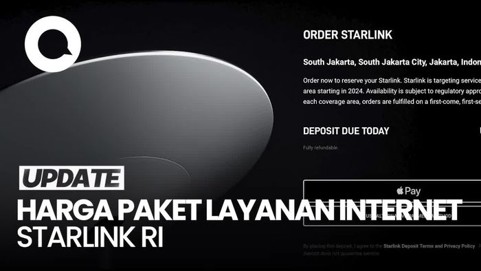 3 Paket Internet Starlink di RI, Harganya Mulai Rp 750 Ribuan