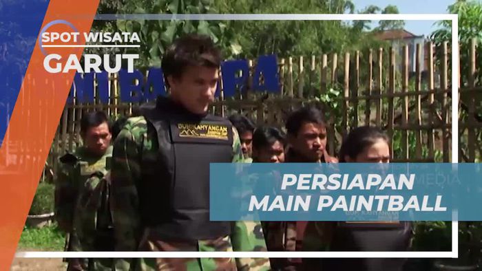 Memakai Perlengkapan, Persiapan Bermain Paintball di Garut