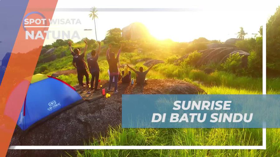 Menikmati Keindahan Panorama Sunrise di Batu Sindu Natuna