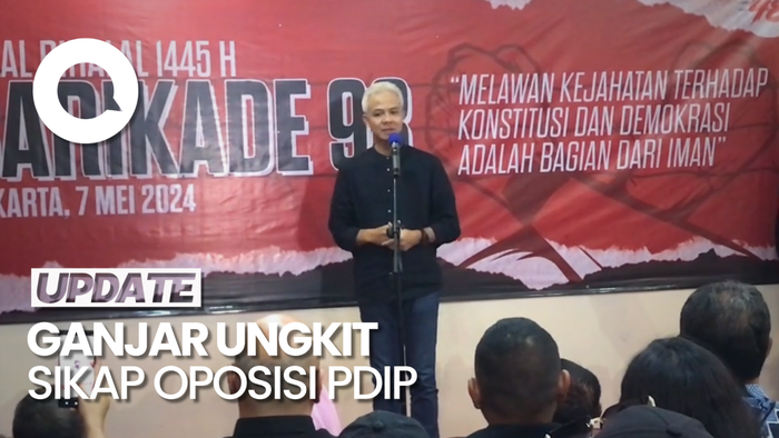 Ganjar Tegas Akan Jadi Oposisi: PDIP Lakukan Itu 2 Periode dan Tetap Eksis