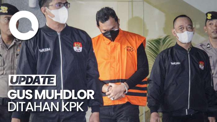 KPK Resmi Tahan Bupati Sidoarjo Gus Muhdlor!