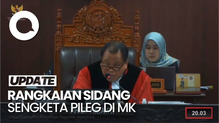 MK Akan Gelar RPH Tentukan Perkara Pileg Lanjut Pembuktian atau Putusan