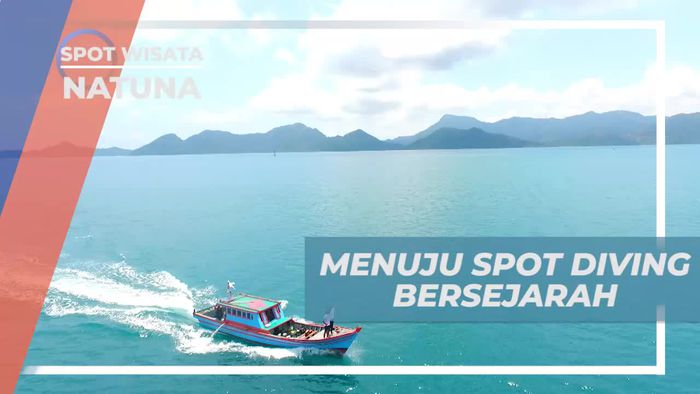 Perjalanan Menuju Spot Diving Bersejarah di Natuna