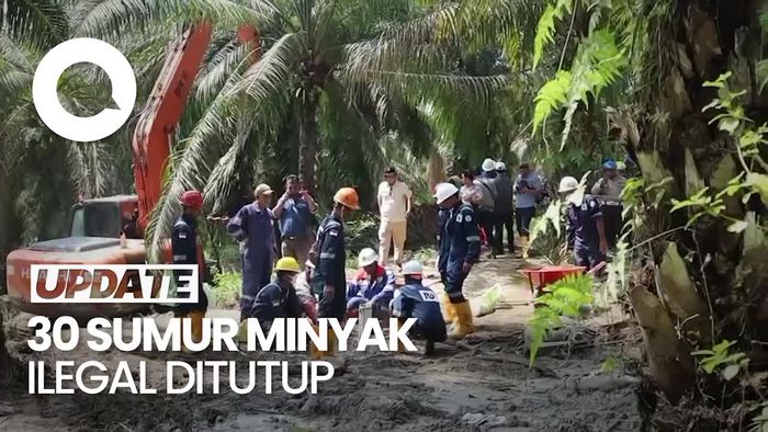 Tim Gabungan Tutup Puluhan Titik Sumur Minyak Ilegal di Batanghari