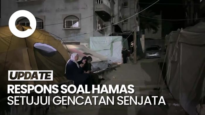 Reaksi Warga Palestina Seusai Hamas Setujui Gencatan Senjata di Gaza