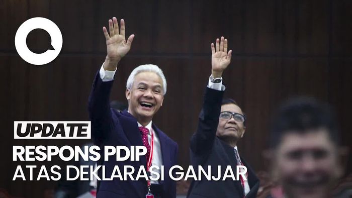 Ganjar Deklarasi Oposisi Jadi Cerminan Sikap PDIP