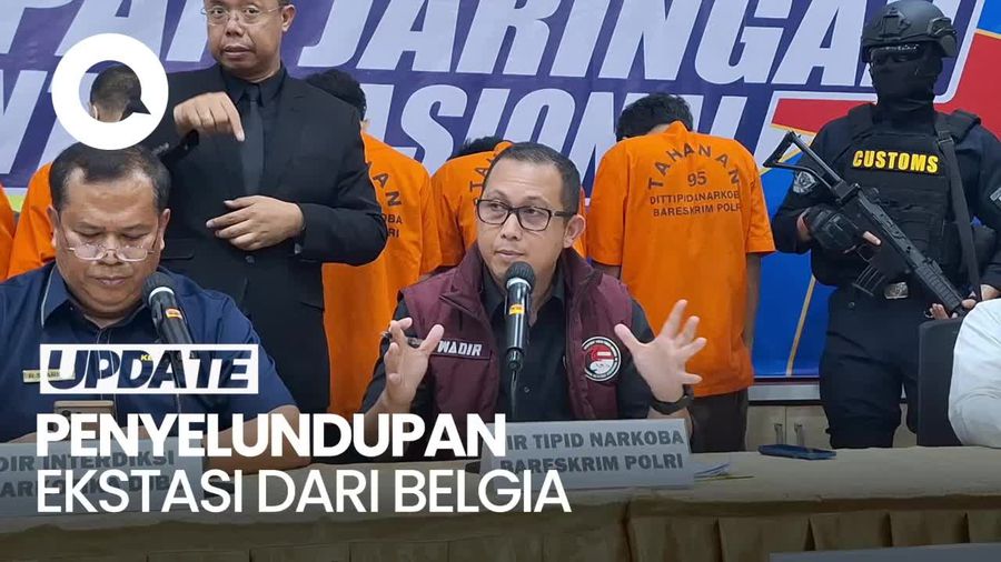 Begini Cara Pelaku Selundupkan 18 Ribu Ekstasi dari Belgia ke RI