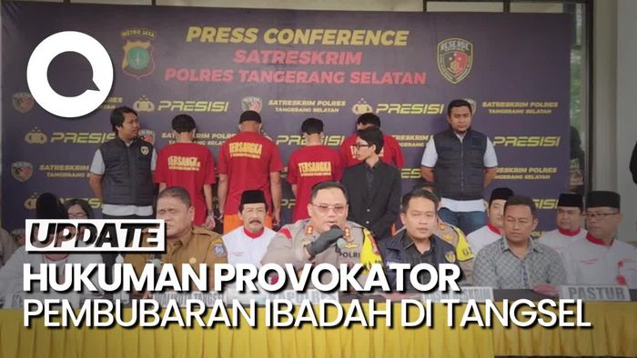 Ketua RT Tersangka Pembubaran Ibadah Rosario, Terancam 5,5 Tahun Bui