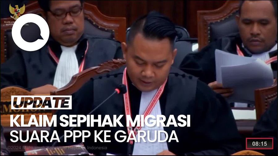 KPU Bantah Ada Migrasi Suara PPP ke Garuda, Minta MK Menolak