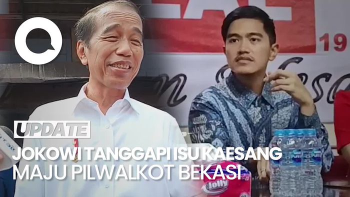 Jokowi soal Kaesang Didorong Maju Pilwalkot Bekasi: Itu Urusan Partai