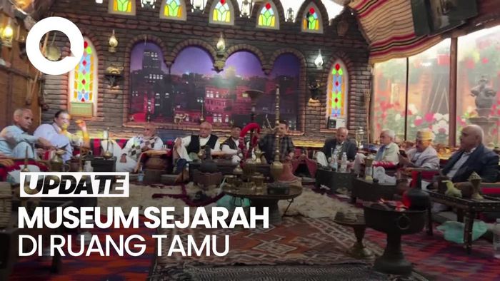 Warga Yaman Ini Sulap Ruang Tamu Jadi Museum Sejarah