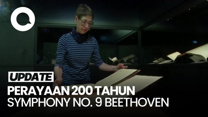 Perpustakaan Negara Berlin Pamerkan Partitur Asli Symphony No. 9 Beethoven 
