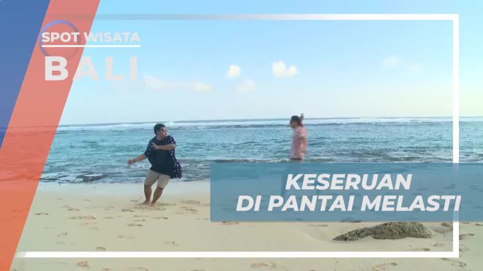 Seru-seruan Menikmati Momen Liburan di Pantai Melasti Bali