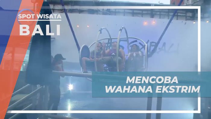 Reverse Bungy, Wahana Menegangkan di Bali