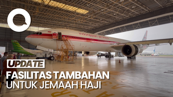Garuda Siapkan Fasilitas Tambahan untuk Jemaah Haji Lansia