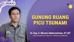Letusan Gunung Ruang Bisa Berpotensi Tsunami