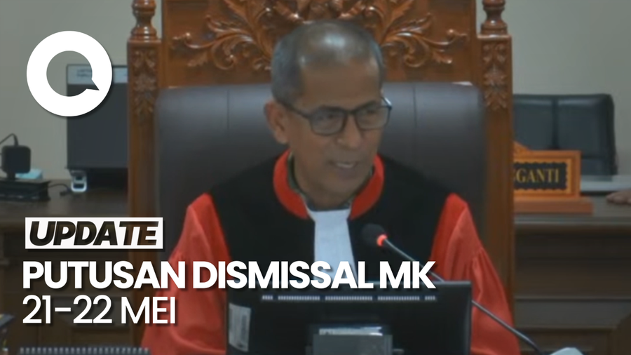 MK Rencanakan Pembacaan Putusan Dismissal 21 dan 22 Mei
