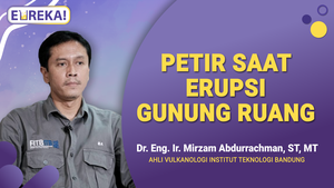 Mengapa Terdapat Petir Pada Saat Letusan Gunung Ruang