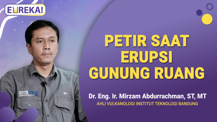 Mengapa Terdapat Petir Pada Saat Letusan Gunung Ruang