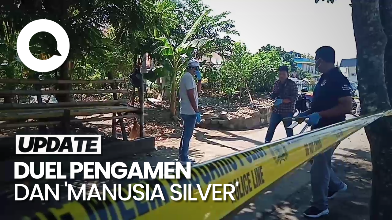 Ribut Dengan 'Manusia Silver', Dua Pengamen Di Klaten Tewas