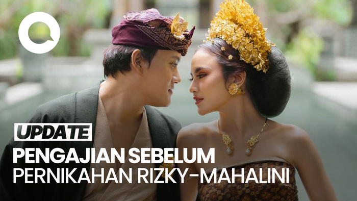 Rizky Febian Gelar Pengajian Sebelum Menikah dengan Mahalini