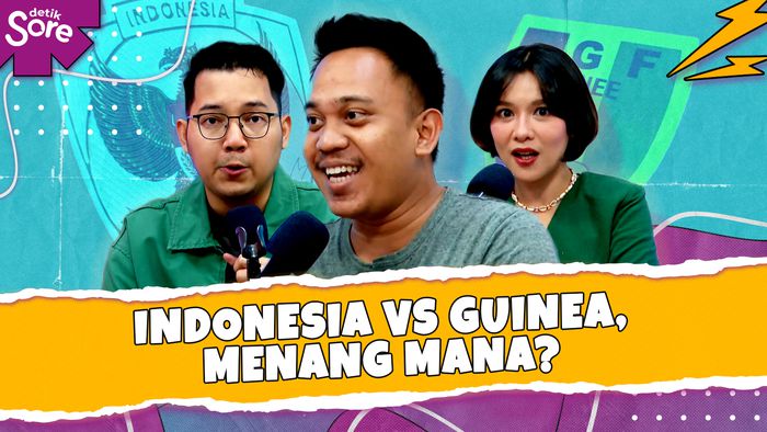 Indonesia Vs Guinea, Menang Mana?