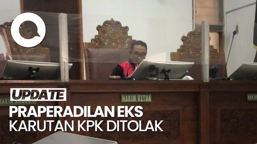 Hakim Tolak Praperadilan Eks Karutan KPK Achmad Fauzi