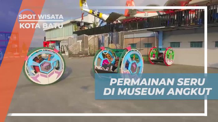 Mencoba Permainan Seru di Museum Angkut Kota Batu