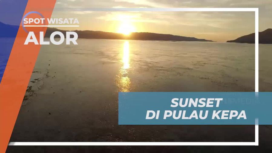 Menikmati Panorama Sunset Indah di Pulau Kepa Alor